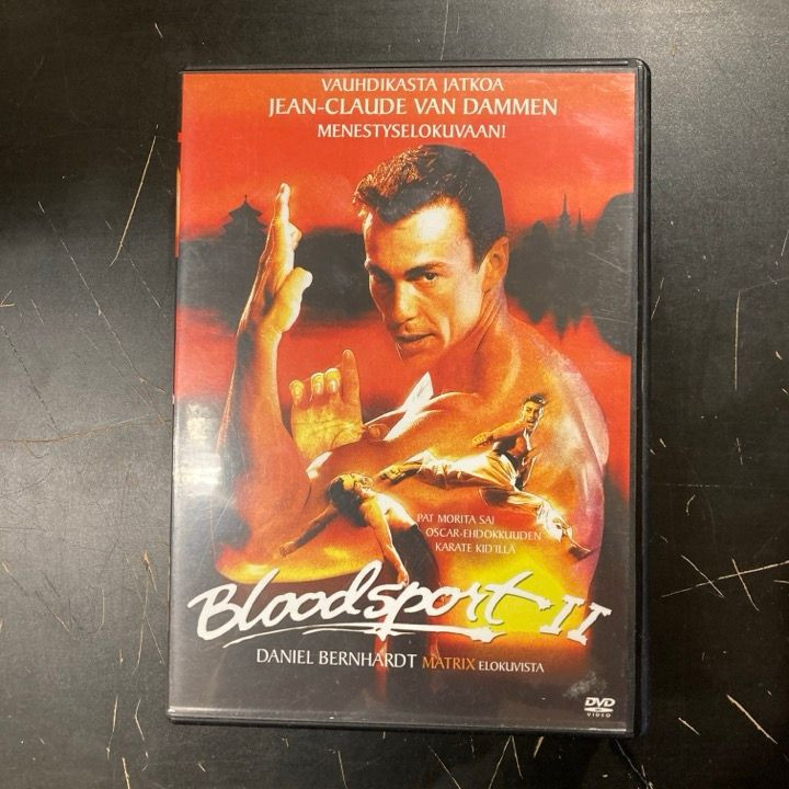 Bloodsport II DVD (VG/M-) -toiminta-